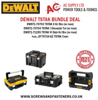 TSTAK DEAL inc DWST1-70703, DWST1-70704, DWST1-71195 PLUS DT70716 caddy